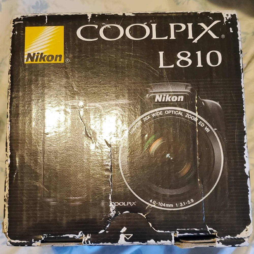 Nikon COOLPIX L810 Black Camera